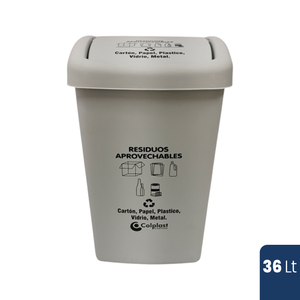 Papelera Plana 36 LT