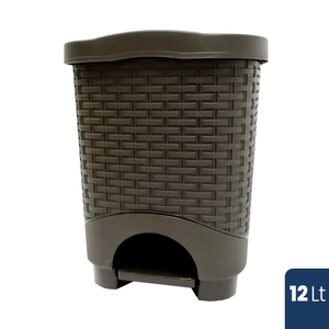 Papelera Rattan Pedal 12 LT