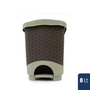 Papelera Rattan Pedal 8 LT