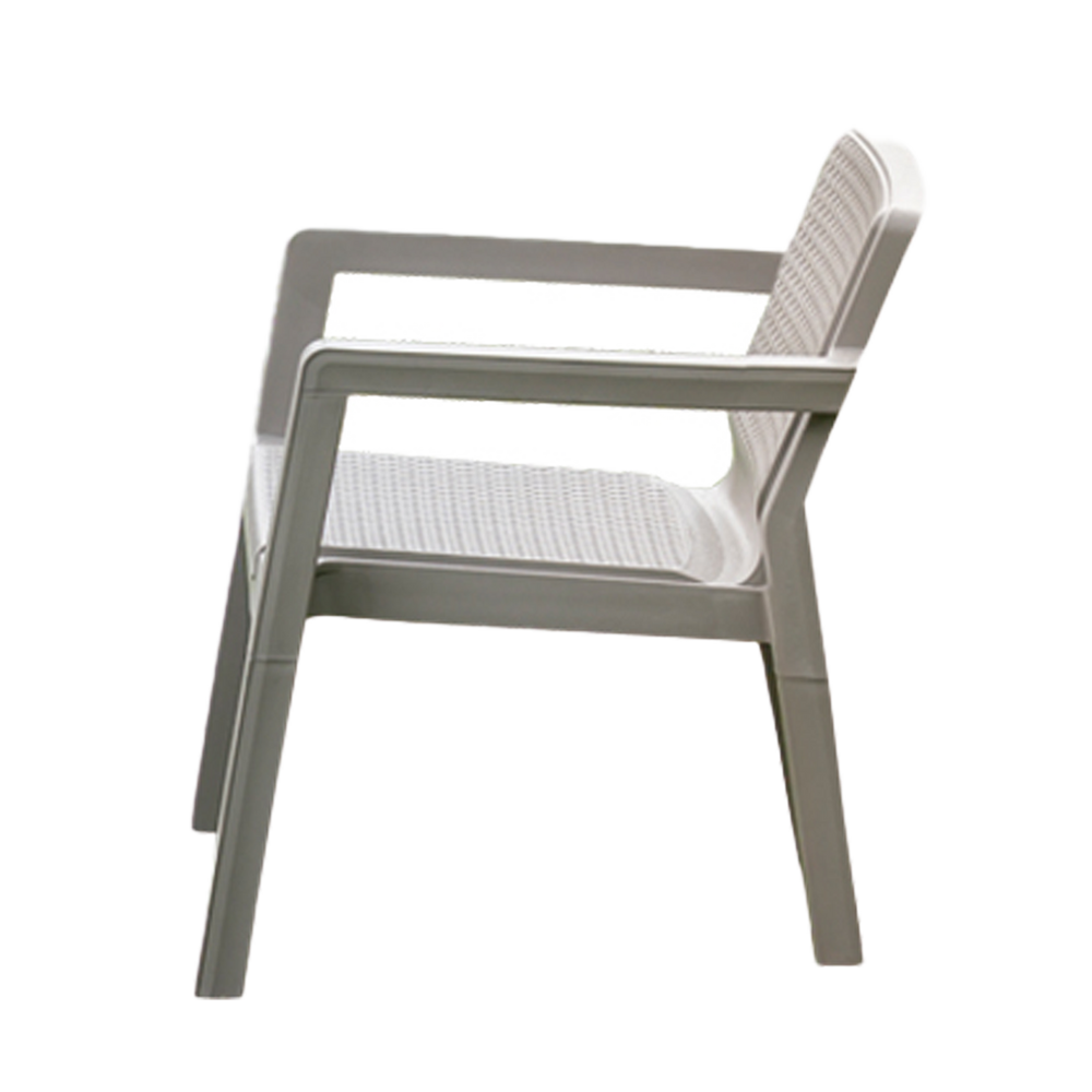 Silla Quetzal Con Brazos Rattan