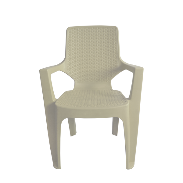 Silla Reggina Con Brazos Rattan