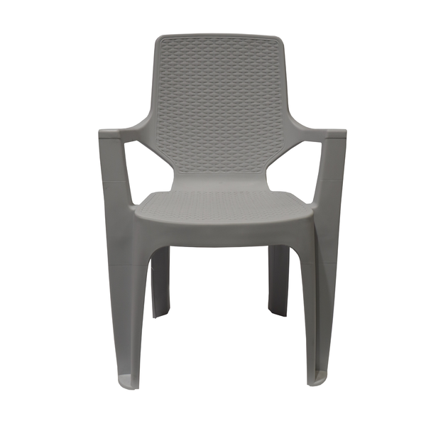 Silla Reggina Con Brazos Rattan