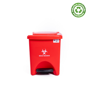 Papelera Cuadrada Pedal 22 LT