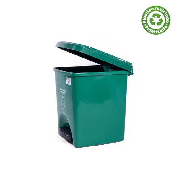 Papelera Cuadrada Pedal 22 LT