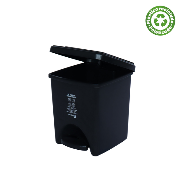 Papelera Cuadrada Pedal 22 LT