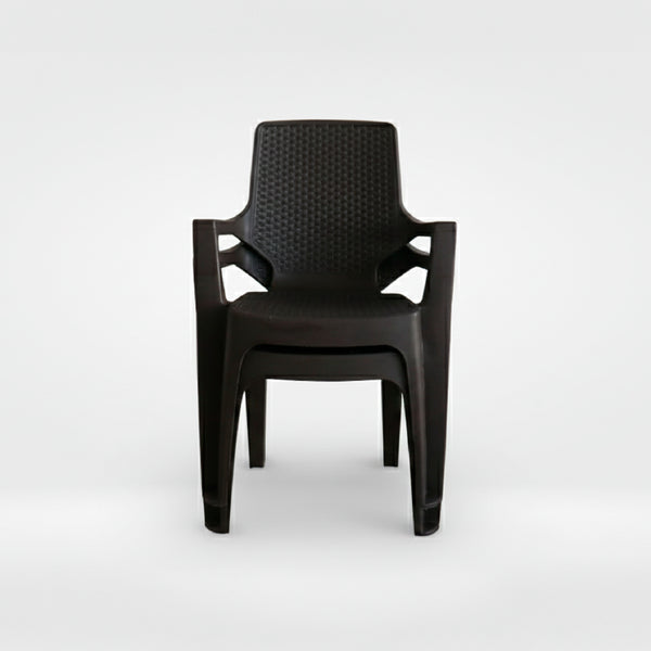 Silla Reggina Con Brazos Rattan X 2