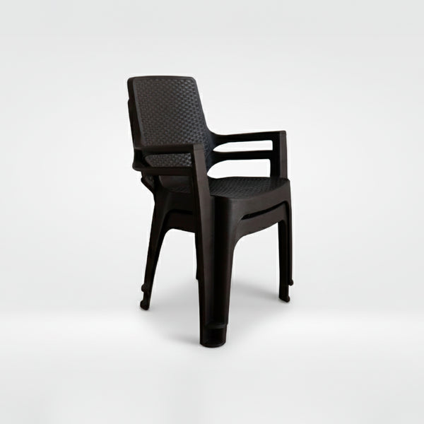 Silla Reggina Con Brazos Rattan X 2