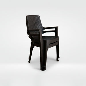 Silla Reggina Con Brazos Rattan X 2