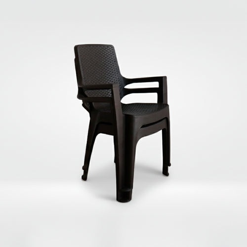 Silla Reggina Con Brazos Rattan X 2