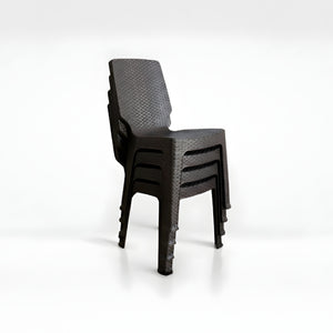 Silla Victoria Sin Brazos Rattan  X 4