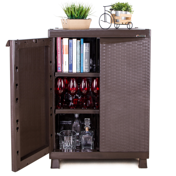 Armario Mediano Rattan