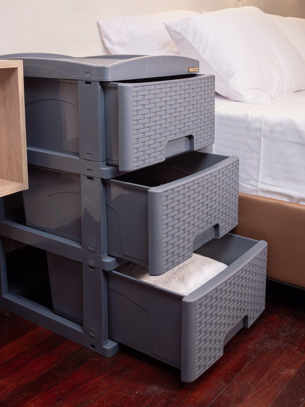 Practimueble Pequeño X 3 Rattan