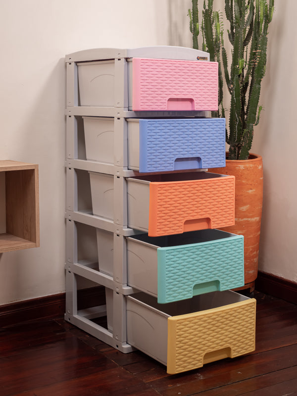 Practimueble Pequeño X 5 Rattan