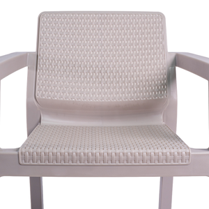Silla Quetzal Con Brazos Rattan