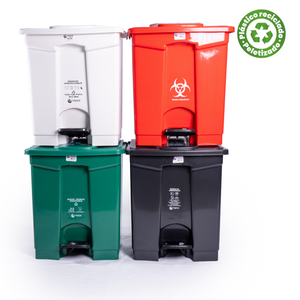 Papelera Cuadrada Pedal 60 LT