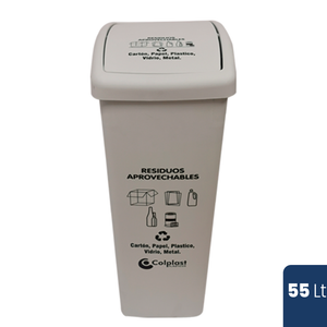Papelera Plana 55 LT