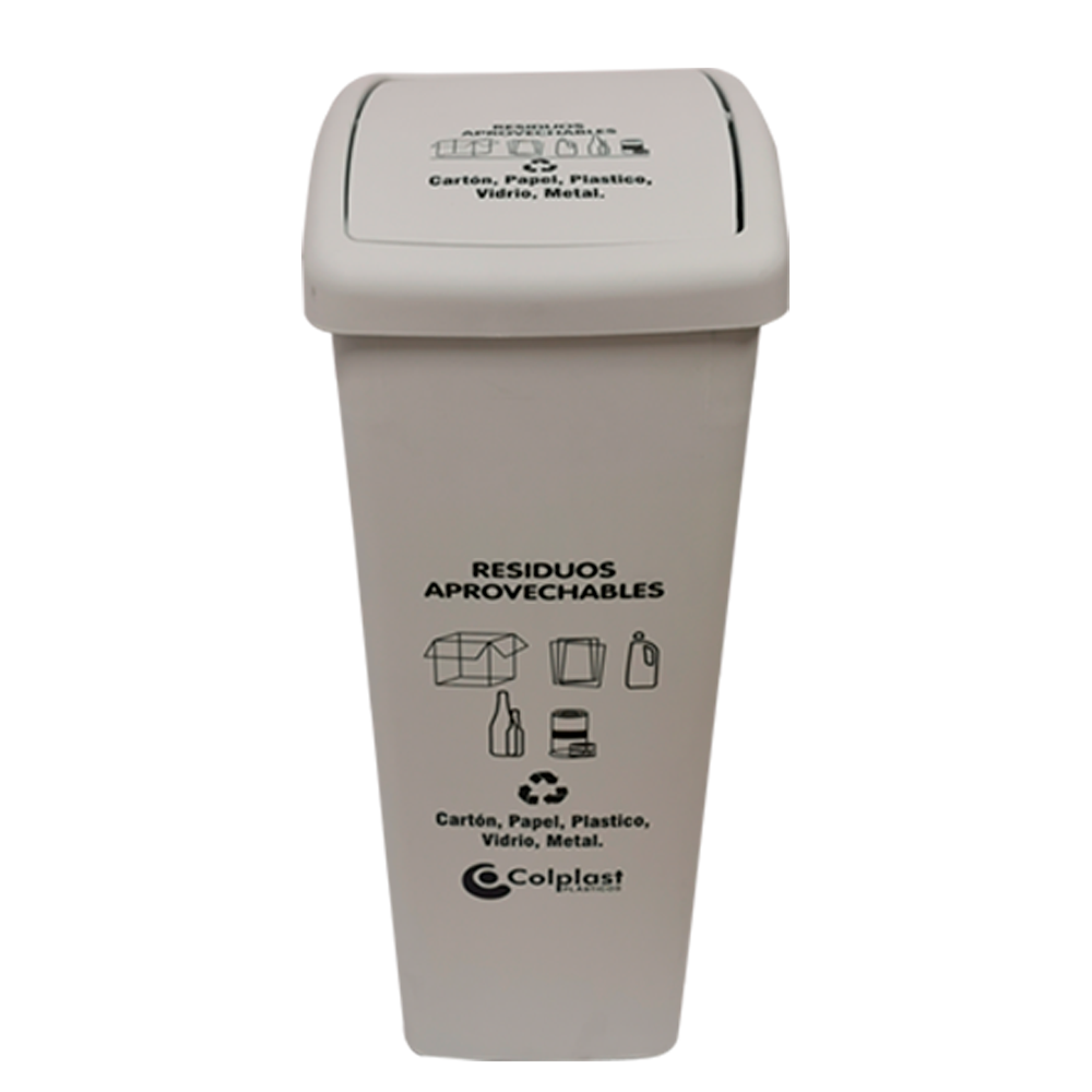 Papelera Plana 55 LT