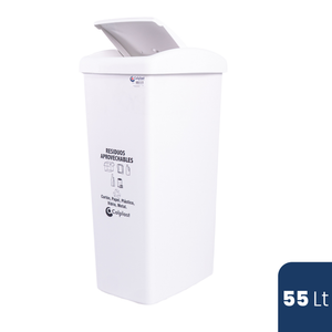Papelera Plana 55 LT