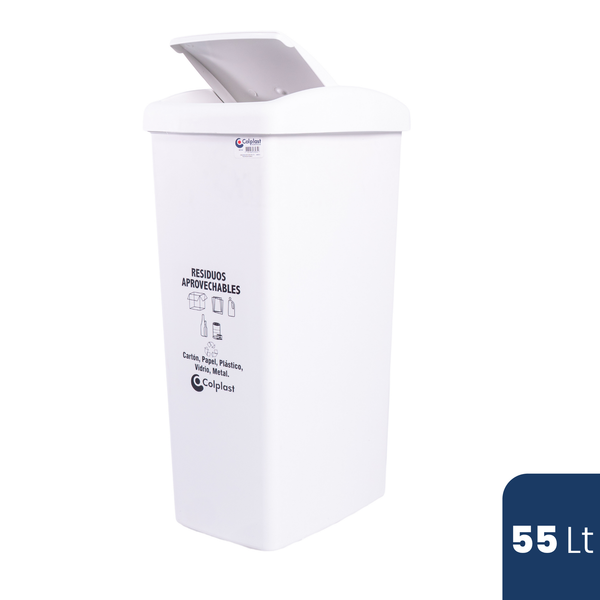 Papelera Plana 55 LT
