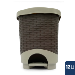 Papelera Rattan Pedal 12 LT