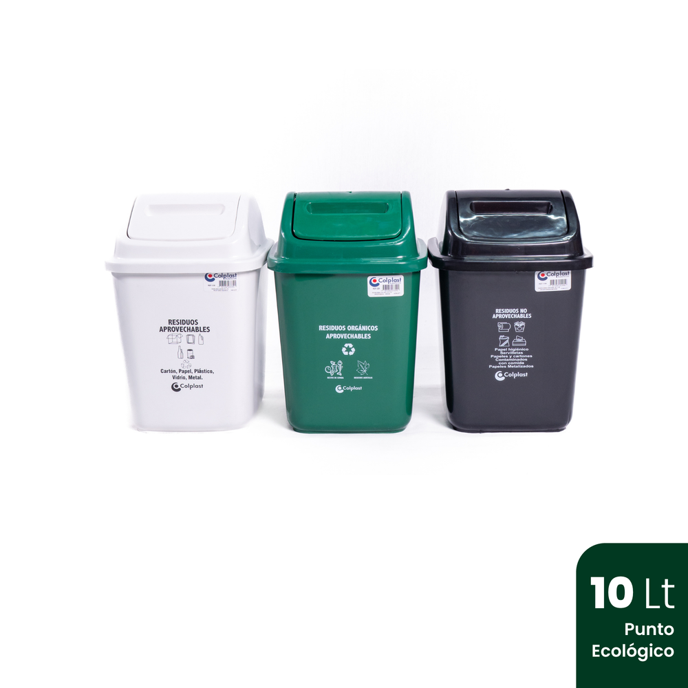 Papelera Vaivén 10 LT X 3