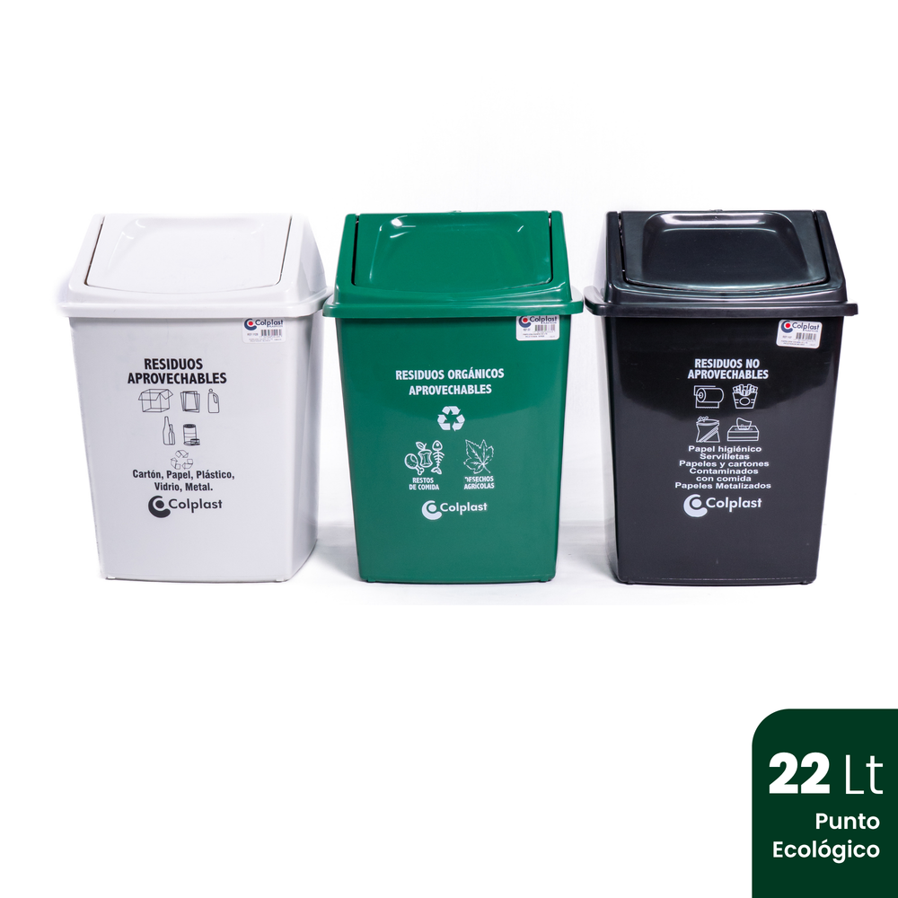 Papelera Vaivén 22 LT Set X3