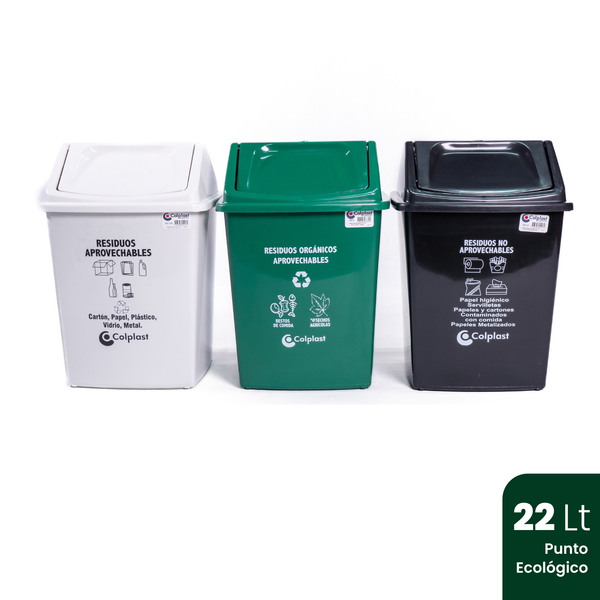 Papelera Vaivén 22 LT Set X3