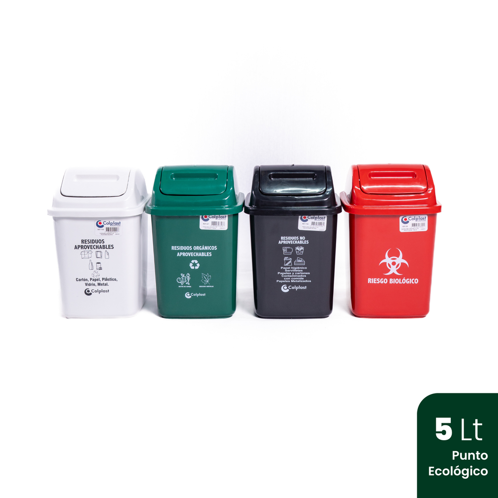Papelera Vaivén 5 LT X 4