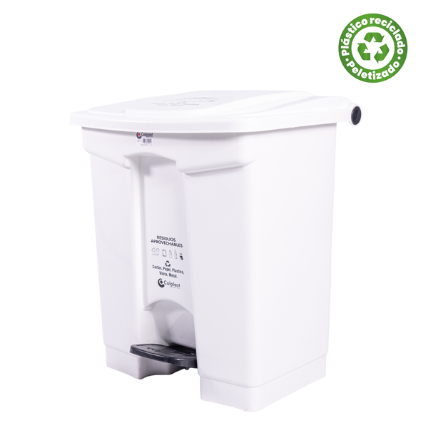Papelera Cuadrada Pedal 60 LT