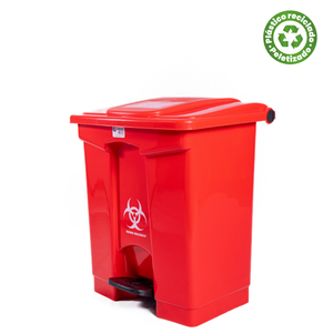 Papelera Cuadrada Pedal 60 LT