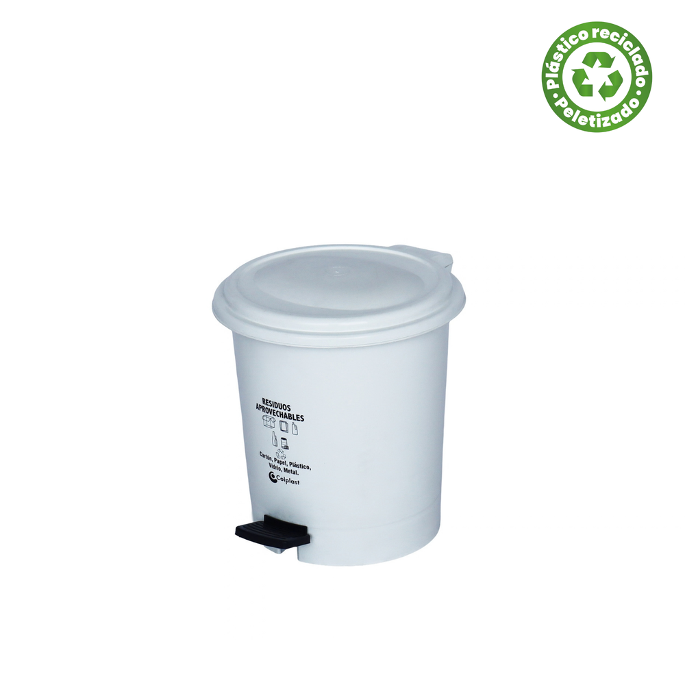 Papelera Redonda Pedal 12 LT