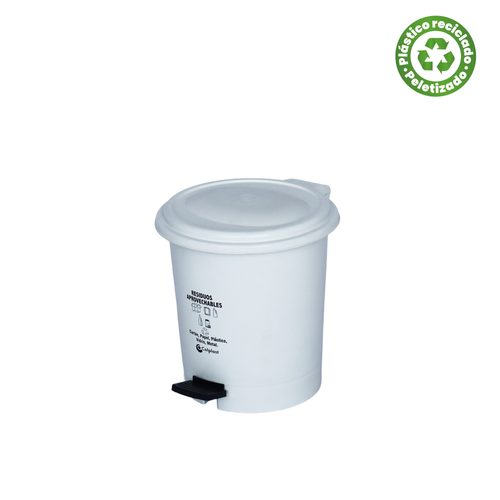 Papelera Redonda Pedal 12 LT