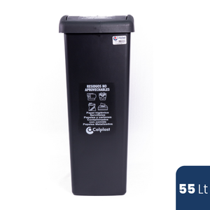 Papelera Plana 55 LT