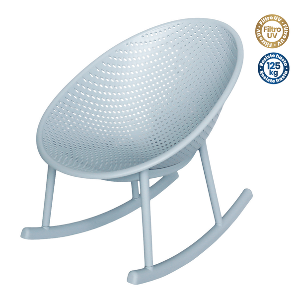 Silla Mecedora Ovo Set X2 Und
