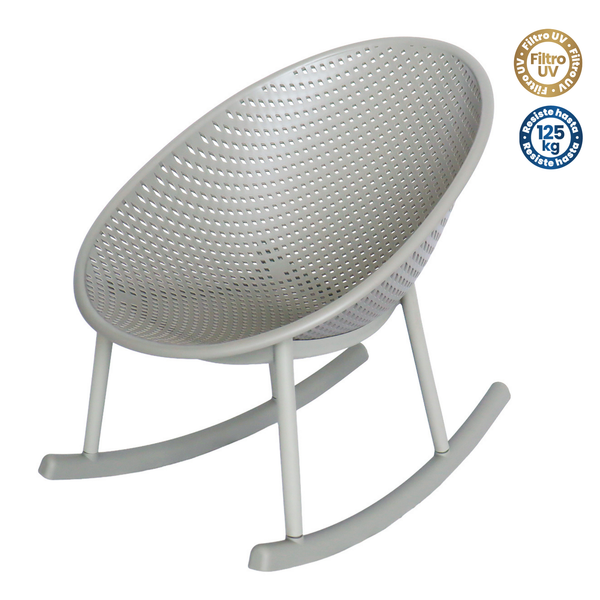 Silla Mecedora Ovo Set X2 Und
