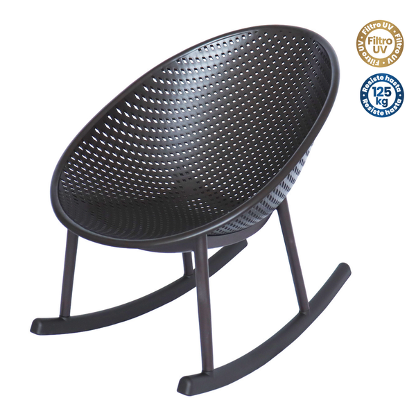 Silla Mecedora Ovo Set X2 Und