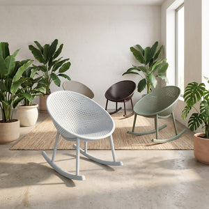 Silla Mecedora Ovo Set X2 Und